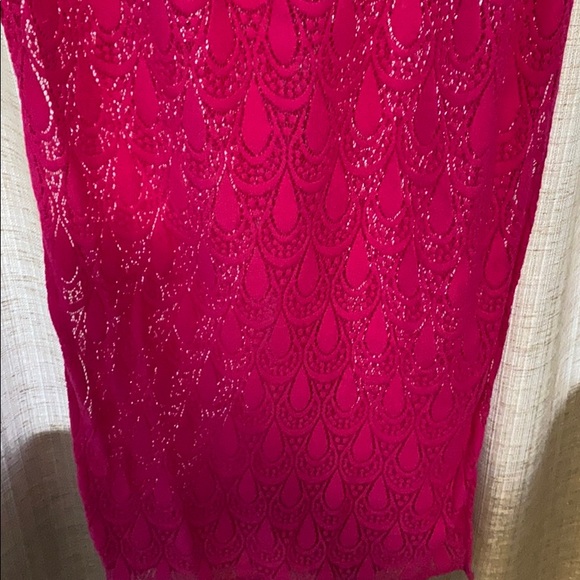 Lilly Pulitzer Emmett Maxi In Magenta - Picture 5 of 5